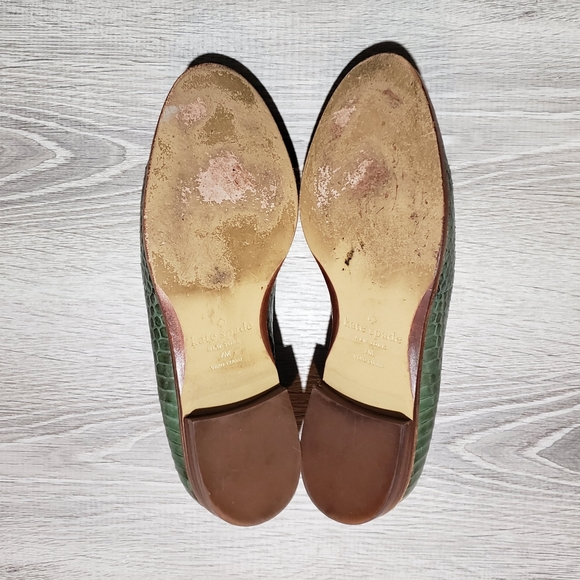 Kate Spade Loafer Snakeskin Slip on - Picture 3 of 7